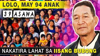 Lolo, May 94 Anak at 39 Asawa, Lahat Nakatira sa Iisang Bubong