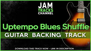 Blues Guitar Backing Track : Uptempo Blues Shuffle Jam in A