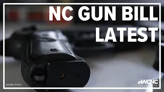 NC Senate overrides veto on pistol permits bill