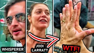 ARMWRESTLING WHISPERER vs JODI LARRATT Shocking Hand Size Comparison!