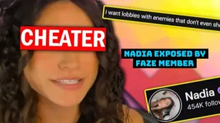 Nadia Cheating Exposed and many other from Faze member Censor #warzone #mw2hacker