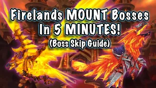 Firelands Boss Skip Guide, 5 MINUTE RUN MOUNT FARMING! - Jessiehealz