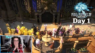 Okaymage FFXIV Day 1! First Time MSQ [ARR]
