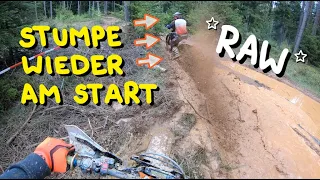 Alleine auf der Strecke ? Enduro fährt man bei jedem Wetter  *RAW*