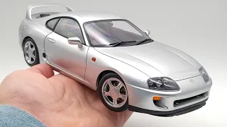 1:18 LCD TOYOTA SUPRA A80 By Scale Reviews