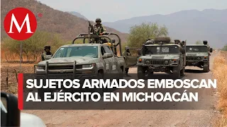 Los enfrentamientos en Michoacán han dejado a más de 800 desplazados