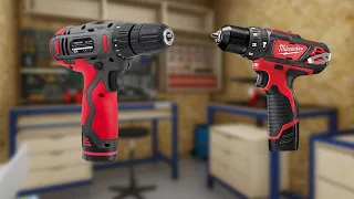 Дешевий шуроповерт проти Milwaukee m12 BRD-202c. Intertool DT-0310