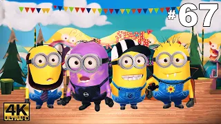 Vampire minion Disguised minion Referee minion and Grandpa minion at Super Silly Fun Land | Ep 67