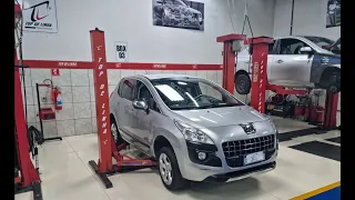 PEUGEOT 3008 FRACO LUZ DE INJECAO ACESA E FALHANDO