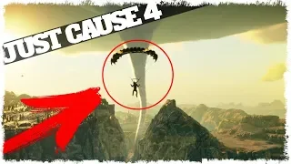 БЕЗУМНЫЙ ЭКСПЕРИМЕНТ С ТОРНАДО В JUST CAUSE 4!!! (УГАР, ЭПИК, БАГИ)