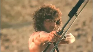 Rambo 3 (1988) - Rambo Shoots The Soviet Helicopters Scene