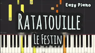 Le Festin - Ratatouille (Easy Piano, Piano Tutorial) Sheet