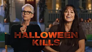 Jamie Lee Curtis & Kyle Richards Interview - Halloween Kills (2021)