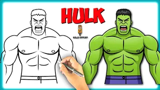 How to DRAW HULK | Simple & Easy
