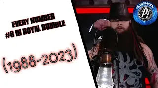 EVERY NUMBER #8 IN WWE ROYAL RUMBLE (1988-2023)