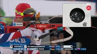 VM Oslo 2016: Ole Einar Bjørndalen SILVER Medal Sprint Men