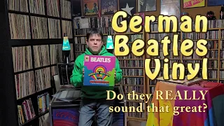 German Beatles vinyl.  Do they REALLY sound that great?