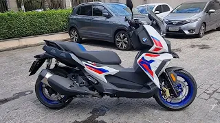 Comprei a C400x nova scooter da BMW