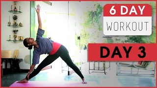 6 Day Workout With Rashmi | Day 3 | Simple Easy Exercises For Beginners