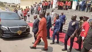 PRESIDENT AKUFO ADDO AT GHANA MILITARY ACADEMY 2022 PARADE