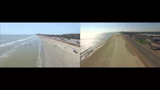 sidebyside beach restoration