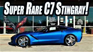 Super Rare C7 Stingray at Corvette World! Plus Their COOLEST C8 Yet!