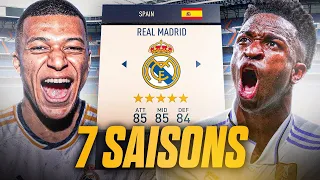7 SAISONS ÉPIQUES AVEC LE REAL MADRID!- FIFA 23