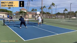 Red Rock Open this week! | Doubles, Mikey/Lance vs Colby/Mark | O’ahu, Hawai’i
