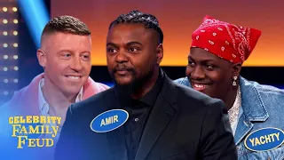 Amir's podium plan: "If at first you don't succeed..." | Celebrity Family Feud