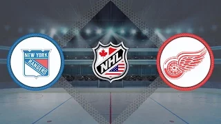 Обзор матча Рейнджерс - Детройт / RANGERS VS RED WINGS MARCH 12, 2017 HIGHLIGHTS