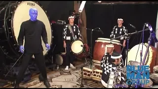 Kodo Drummers Play Drums with Blue Man Group | Tribal Rhythms - Percussive Drums