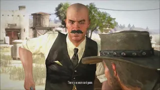 John Marston Gets Called Out For Cheating In A Game Of Poker & Gets Challenged To A Duel In Mexico