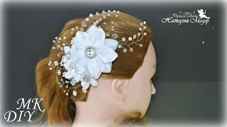 Украшение для волос на свадьбу  из проволоки, бусин, бисера на выпускной Idea Wedding Hairstyles