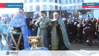 Освящены колокола храма Иверской иконы Божией Матери