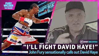 John Fury Sensationally Calls Out David Haye 😱 "Give Me Five Weeks & Me And You Will Get At It!"