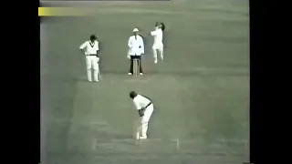 Richard Hadlee awesome bowling vs Australia 1976