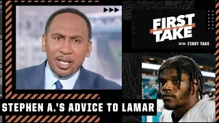 Stephen A. to Lamar Jackson: Go get your money, go get what you deserve! | First Take