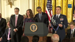 Bill And Melinda Gates Awarded Medal Of Freedom