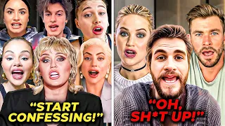 Famous Celebrities "BACKING-UP" Miley Cyrus V.S Liam Hemsworth For Cheating On Her