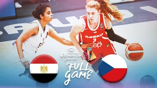 Egypt v Czech Republic | Full Basketball Game | FIBA U19 Women's Basketball World Cup 2023