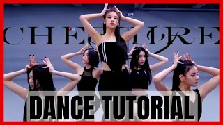 「ITZY - CHESHIRE」 Dance Practice Mirrored Tutorial (SLOWED)