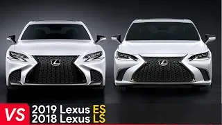 2019 Lexus ES Vs 2018 Lexus LS ► See The Differences