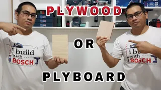 DIFFERENCES BETWEEN PLYWOOD AND PLYBOARD(PAGKAKAIBA NG PLYWOOD AT PLYBOARD)