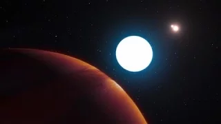 Massive Planet Found Within a Triple-Star System