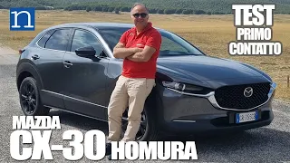 Mazda CX-30 2.0 HOMURA e-Skyactiv G m-hybrid 150 cv dimensioni, interni, motore (2024) | TEST prova