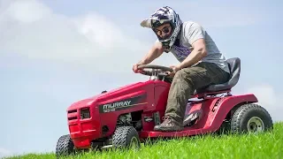 I Built the World's Worst Racing Lawnmower