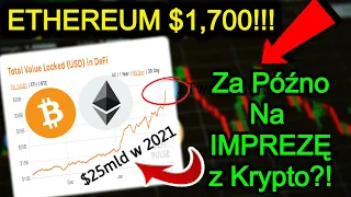 Bitcoin i Ethereum NA CELOWNIKU Instytucji w 2021!! Idzie BOOM! Cena Bitcoina i Kryptowaluty Analiza