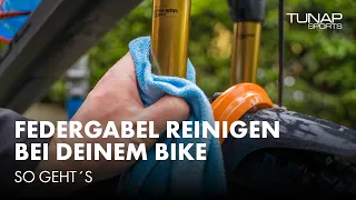 TUNAP SPORTS Federgabelreiniger - so reinigst du die Federgabel deines Bikes