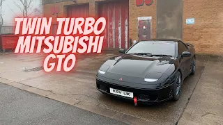 Mitsubishi GTO Twin Turbo in the Dynodaze Workshop
