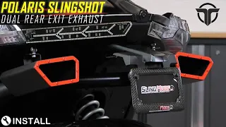 Polaris Slingshot Thermal R&D Dual Rear Exit Sport Exhaust Install (2020+)